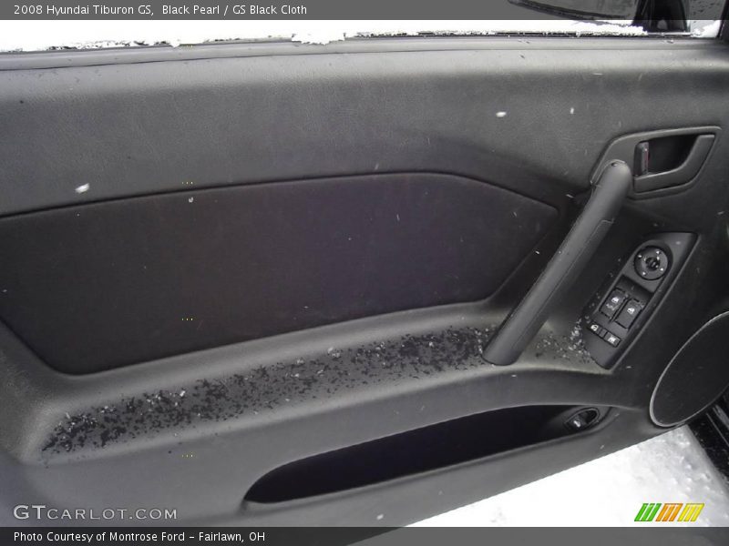 Black Pearl / GS Black Cloth 2008 Hyundai Tiburon GS