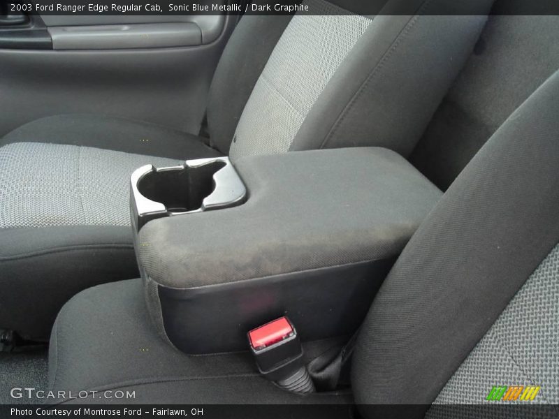 Sonic Blue Metallic / Dark Graphite 2003 Ford Ranger Edge Regular Cab