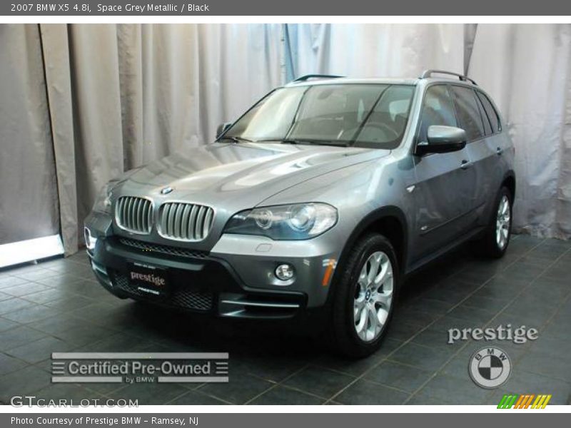 Space Grey Metallic / Black 2007 BMW X5 4.8i