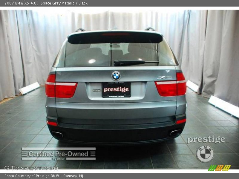 Space Grey Metallic / Black 2007 BMW X5 4.8i