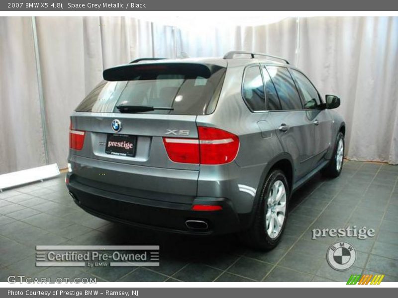 Space Grey Metallic / Black 2007 BMW X5 4.8i