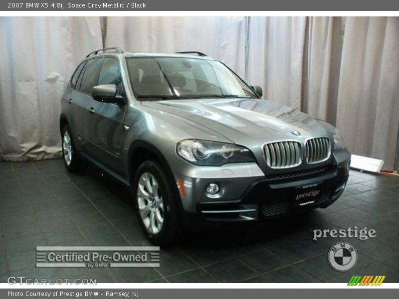 Space Grey Metallic / Black 2007 BMW X5 4.8i