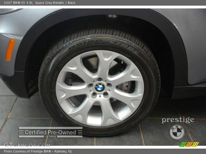 Space Grey Metallic / Black 2007 BMW X5 4.8i