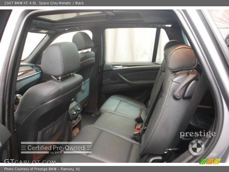 Space Grey Metallic / Black 2007 BMW X5 4.8i