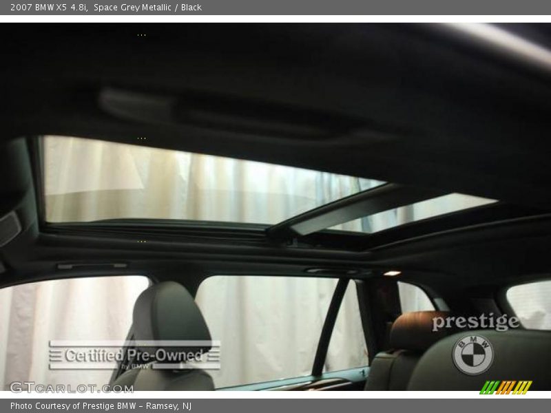 Space Grey Metallic / Black 2007 BMW X5 4.8i