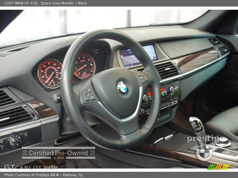 Space Grey Metallic / Black 2007 BMW X5 4.8i