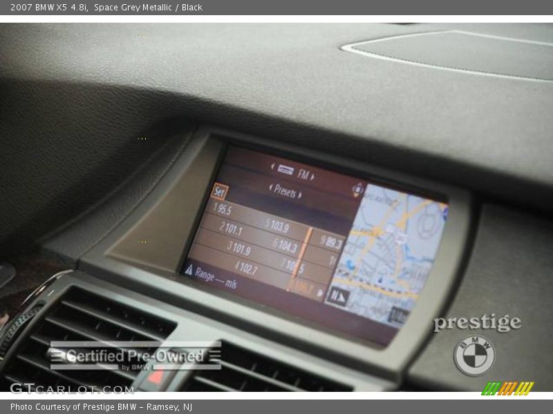 Space Grey Metallic / Black 2007 BMW X5 4.8i