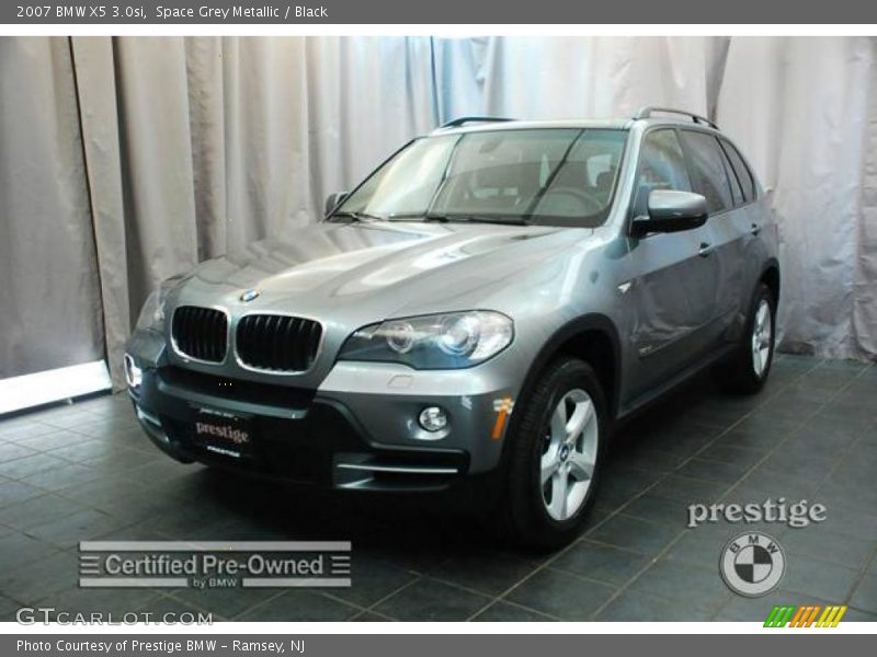 Space Grey Metallic / Black 2007 BMW X5 3.0si