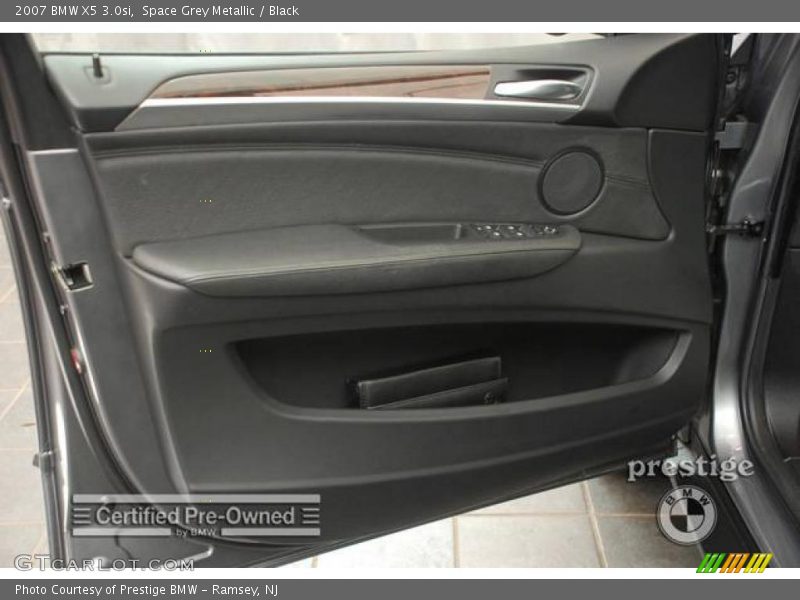 Space Grey Metallic / Black 2007 BMW X5 3.0si