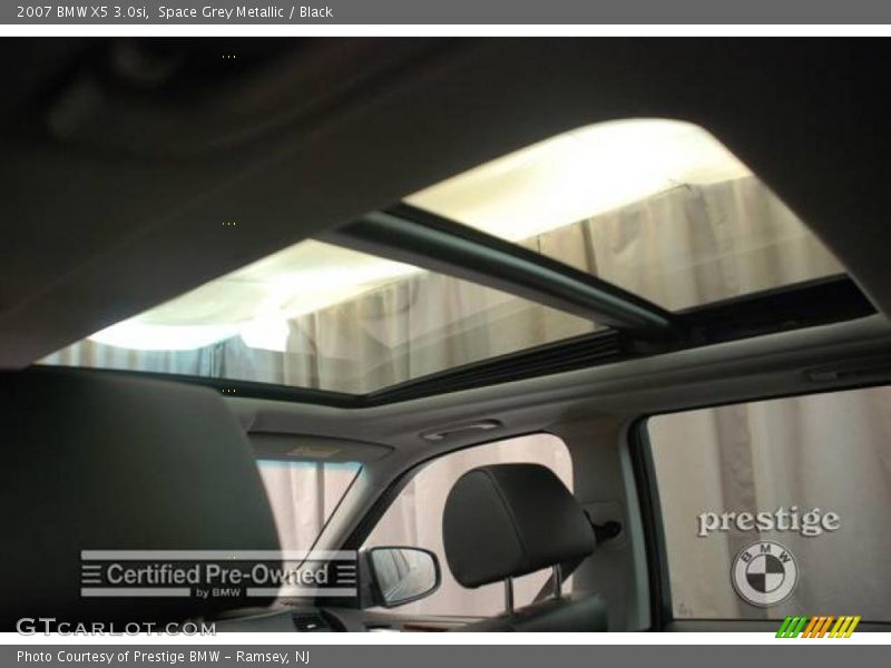 Space Grey Metallic / Black 2007 BMW X5 3.0si