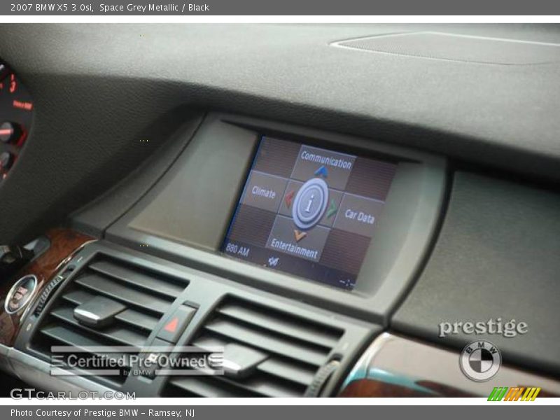 Space Grey Metallic / Black 2007 BMW X5 3.0si