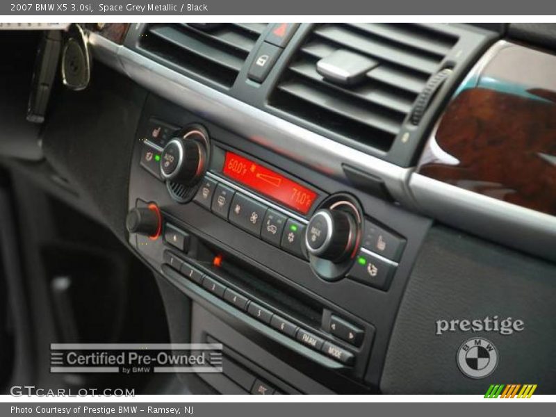 Space Grey Metallic / Black 2007 BMW X5 3.0si