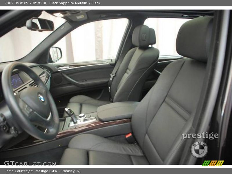 Black Sapphire Metallic / Black 2009 BMW X5 xDrive30i
