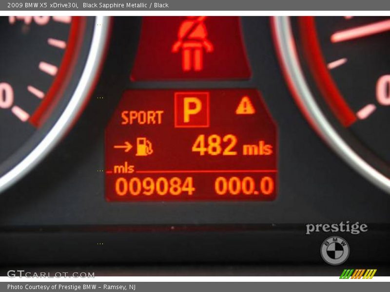 Black Sapphire Metallic / Black 2009 BMW X5 xDrive30i