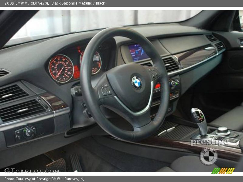 Black Sapphire Metallic / Black 2009 BMW X5 xDrive30i