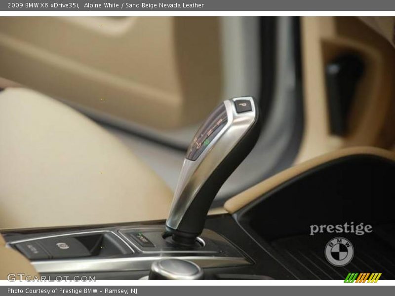 Alpine White / Sand Beige Nevada Leather 2009 BMW X6 xDrive35i
