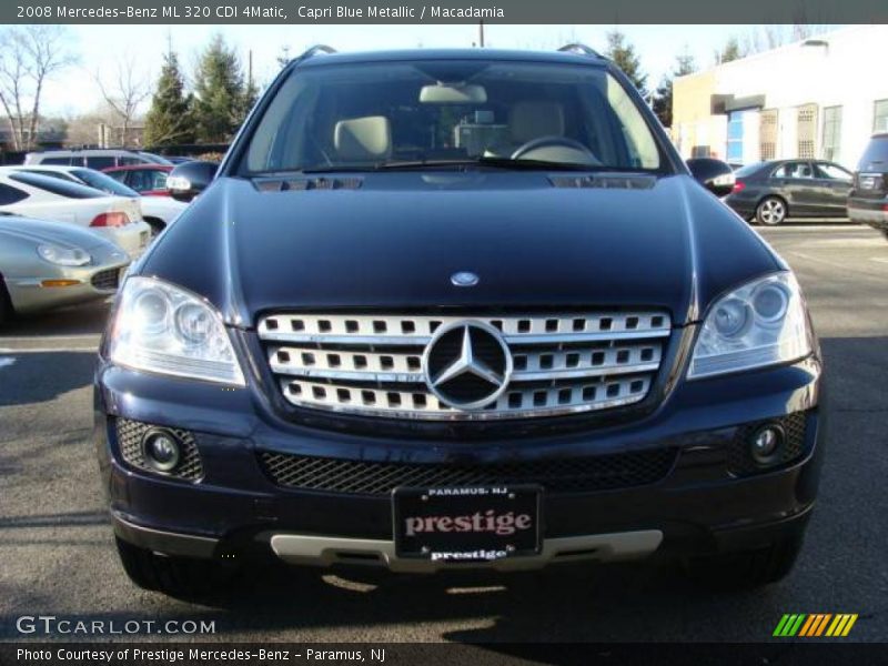 Capri Blue Metallic / Macadamia 2008 Mercedes-Benz ML 320 CDI 4Matic