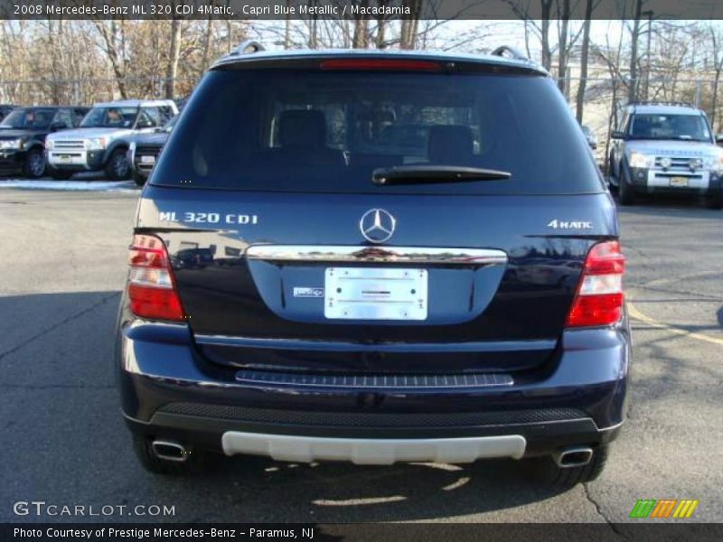 Capri Blue Metallic / Macadamia 2008 Mercedes-Benz ML 320 CDI 4Matic