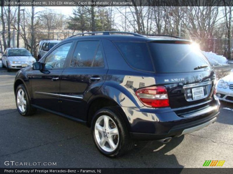 Capri Blue Metallic / Macadamia 2008 Mercedes-Benz ML 320 CDI 4Matic