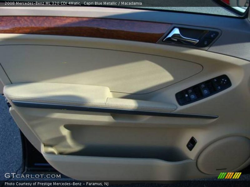 Capri Blue Metallic / Macadamia 2008 Mercedes-Benz ML 320 CDI 4Matic