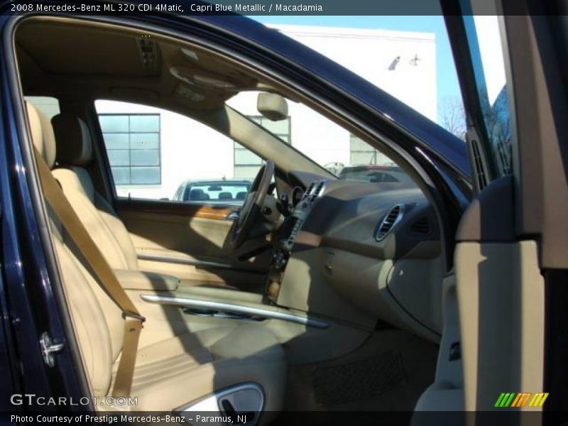 Capri Blue Metallic / Macadamia 2008 Mercedes-Benz ML 320 CDI 4Matic