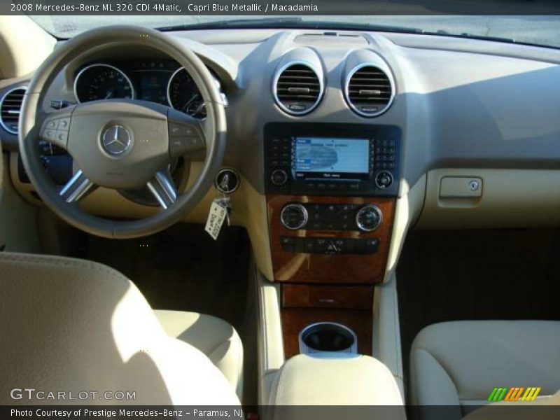 Capri Blue Metallic / Macadamia 2008 Mercedes-Benz ML 320 CDI 4Matic