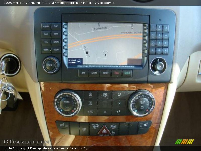 Capri Blue Metallic / Macadamia 2008 Mercedes-Benz ML 320 CDI 4Matic