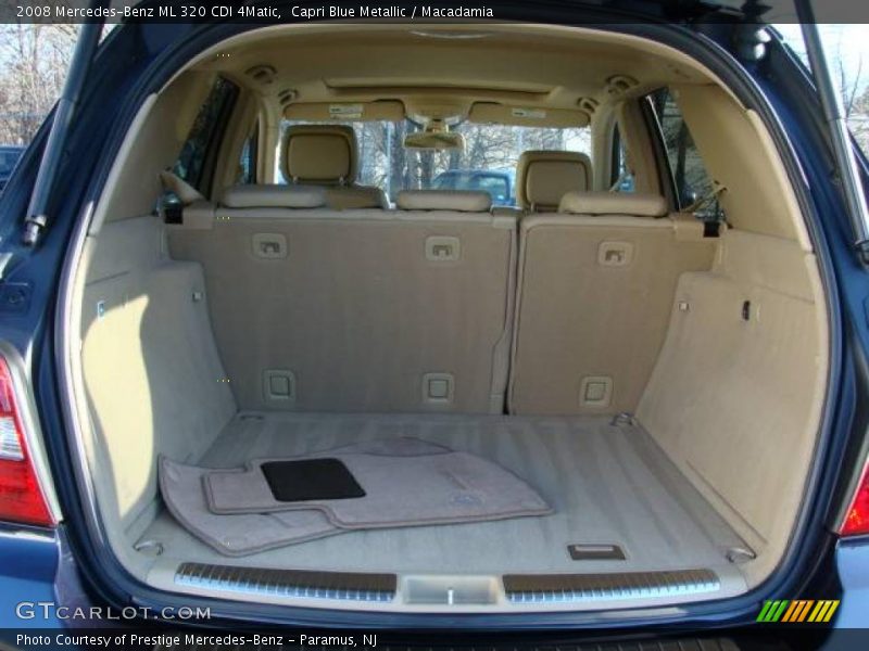 Capri Blue Metallic / Macadamia 2008 Mercedes-Benz ML 320 CDI 4Matic