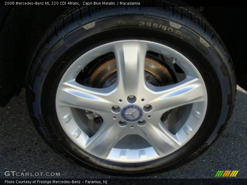 Capri Blue Metallic / Macadamia 2008 Mercedes-Benz ML 320 CDI 4Matic