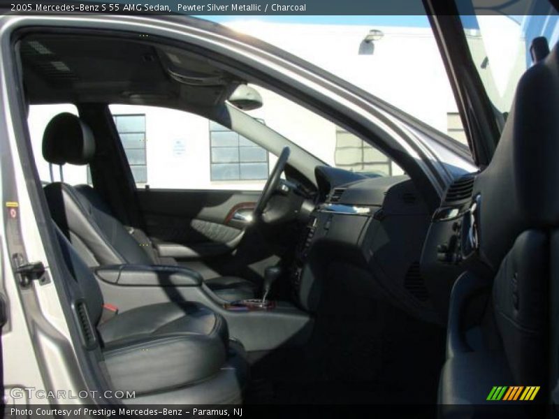 Pewter Silver Metallic / Charcoal 2005 Mercedes-Benz S 55 AMG Sedan