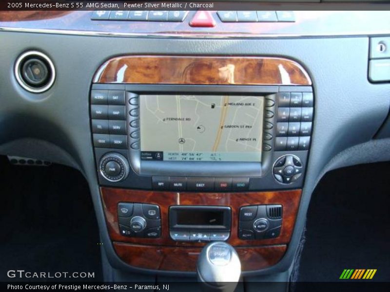 Pewter Silver Metallic / Charcoal 2005 Mercedes-Benz S 55 AMG Sedan