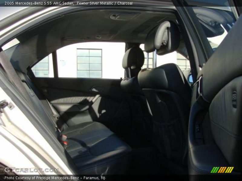Pewter Silver Metallic / Charcoal 2005 Mercedes-Benz S 55 AMG Sedan