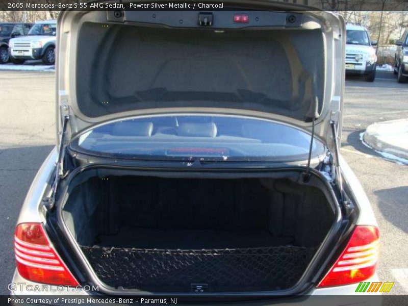 Pewter Silver Metallic / Charcoal 2005 Mercedes-Benz S 55 AMG Sedan