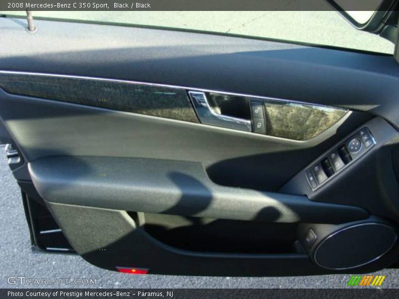 Black / Black 2008 Mercedes-Benz C 350 Sport