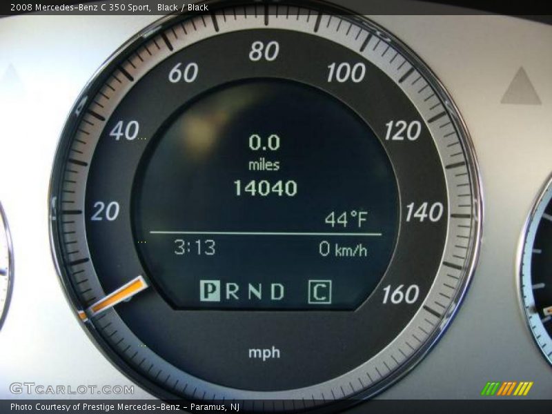 Black / Black 2008 Mercedes-Benz C 350 Sport