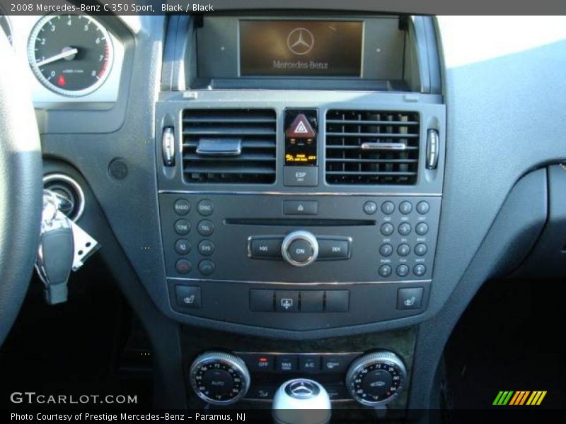 Black / Black 2008 Mercedes-Benz C 350 Sport