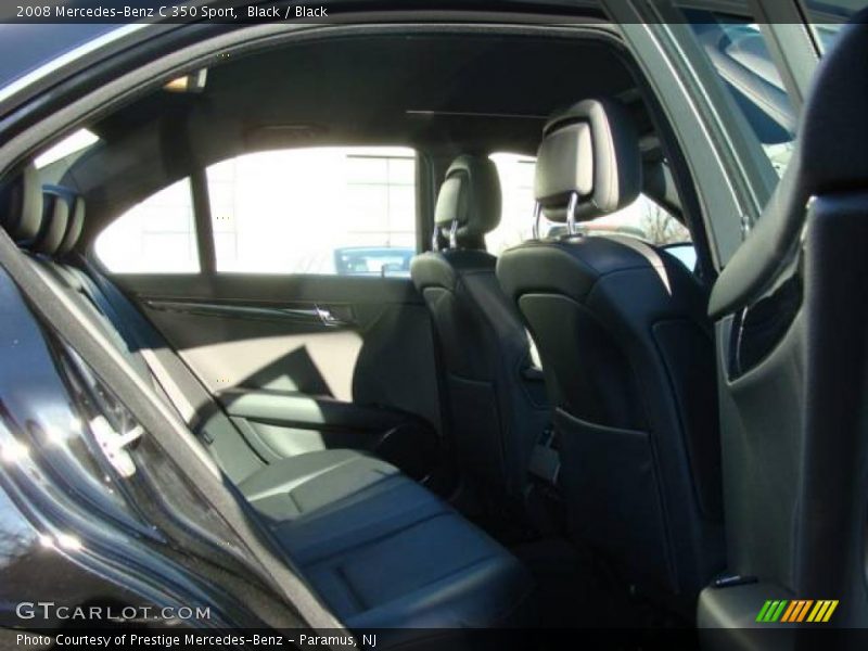 Black / Black 2008 Mercedes-Benz C 350 Sport