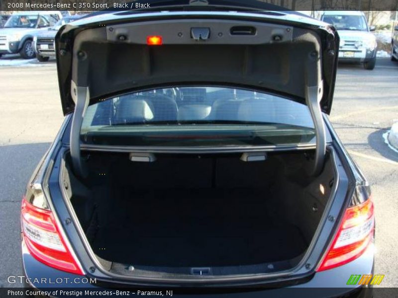 Black / Black 2008 Mercedes-Benz C 350 Sport