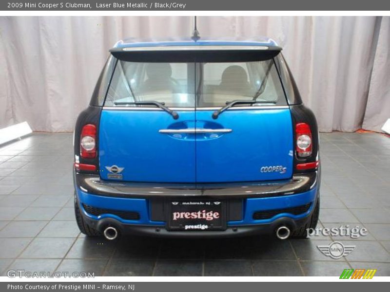 Laser Blue Metallic / Black/Grey 2009 Mini Cooper S Clubman