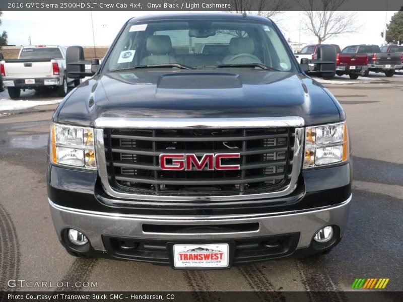 Onyx Black / Light Cashmere 2010 GMC Sierra 2500HD SLT Crew Cab 4x4