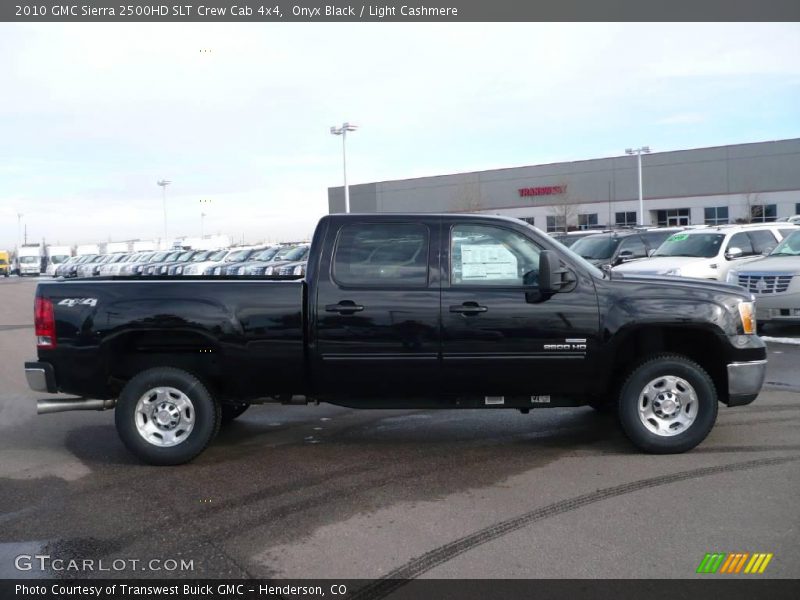 Onyx Black / Light Cashmere 2010 GMC Sierra 2500HD SLT Crew Cab 4x4