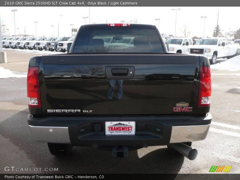 Onyx Black / Light Cashmere 2010 GMC Sierra 2500HD SLT Crew Cab 4x4