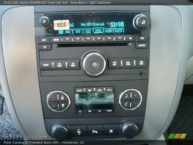 Onyx Black / Light Cashmere 2010 GMC Sierra 2500HD SLT Crew Cab 4x4