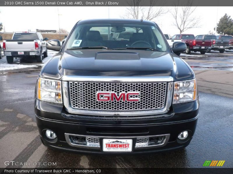 Onyx Black / Ebony 2010 GMC Sierra 1500 Denali Crew Cab AWD
