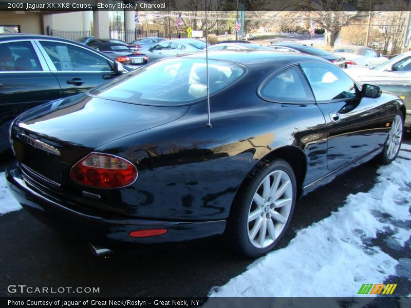 Ebony Black / Charcoal 2005 Jaguar XK XK8 Coupe