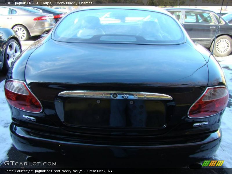 Ebony Black / Charcoal 2005 Jaguar XK XK8 Coupe