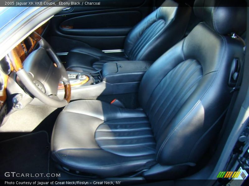 Ebony Black / Charcoal 2005 Jaguar XK XK8 Coupe