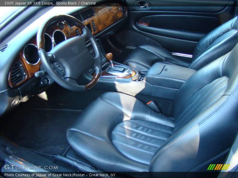 Ebony Black / Charcoal 2005 Jaguar XK XK8 Coupe