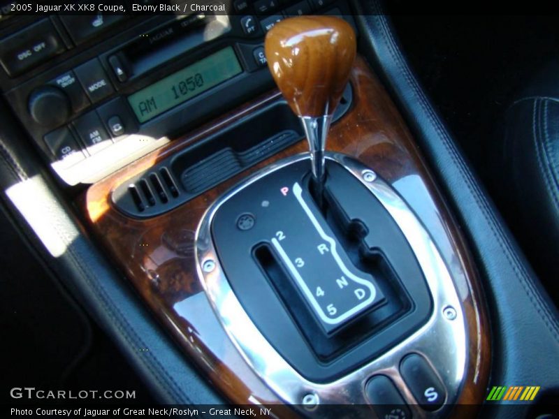 Ebony Black / Charcoal 2005 Jaguar XK XK8 Coupe