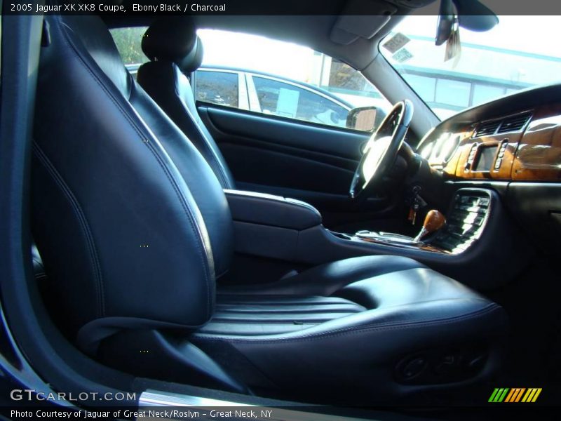 Ebony Black / Charcoal 2005 Jaguar XK XK8 Coupe